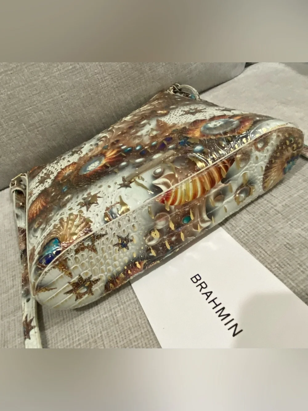 SOUGHT AFTER 🐚🪸SEA JEWEL Melbourne Brahmin KATIE Crossbody